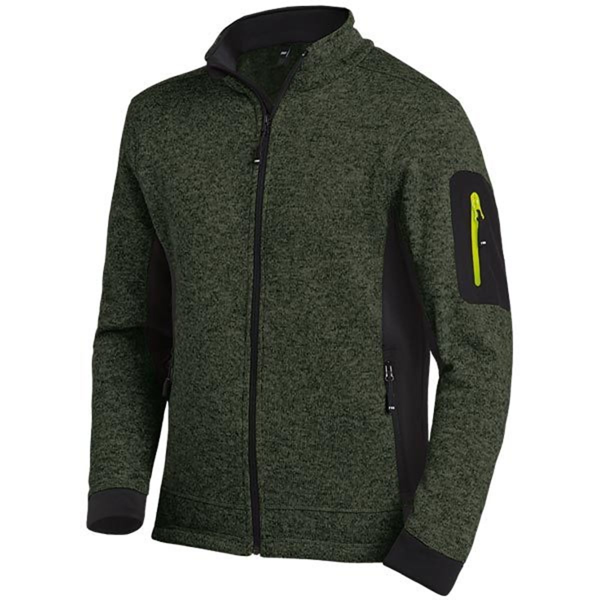 FHB Strick-Fleece-Jacke Herren CHRISTOPH - 4, Bekleidung, Mantel, Fleece, Jacke