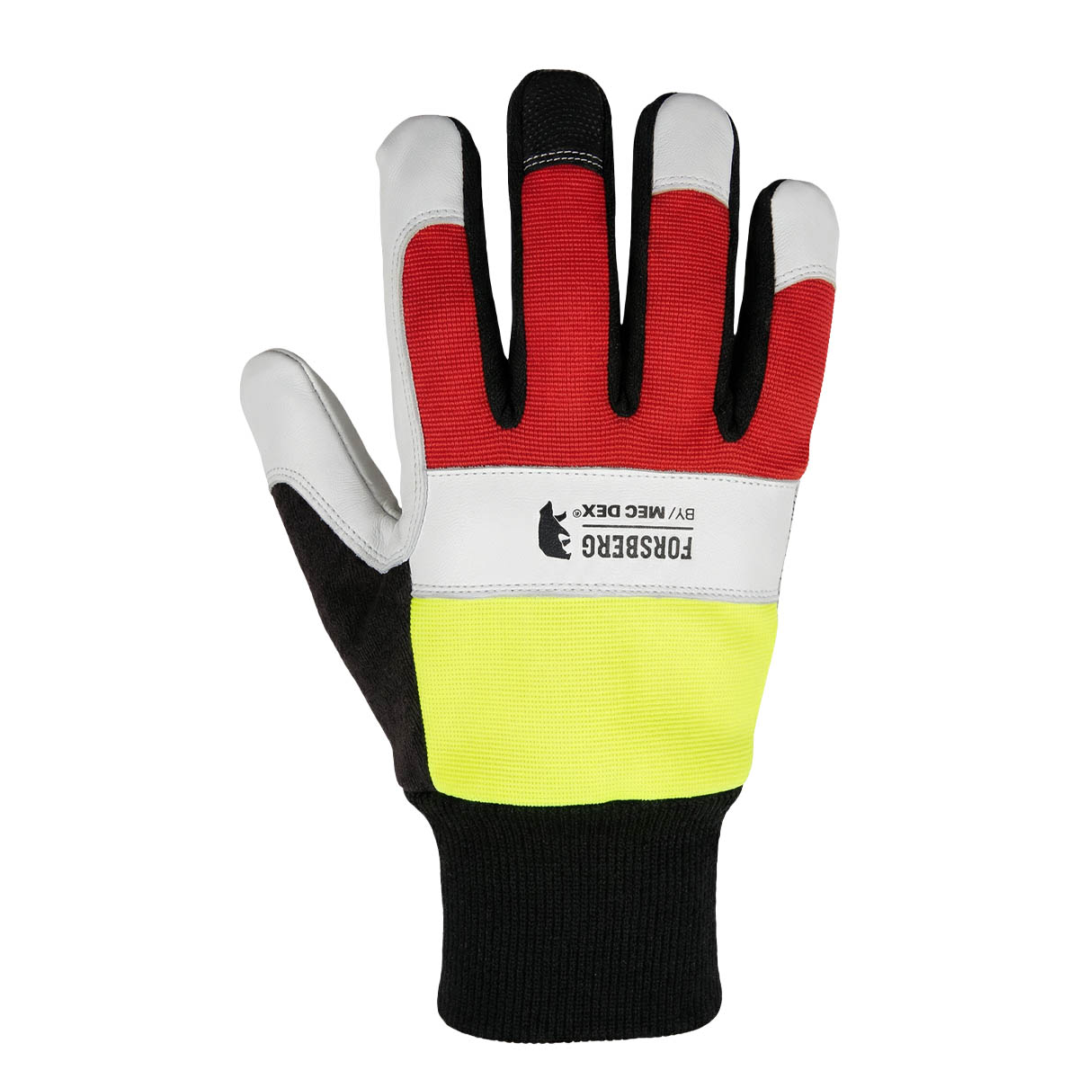 FORSBERG Tommerhogg Schnittschutz Kl.0 - Premium Ziegenleder, Hi-Viz - 1