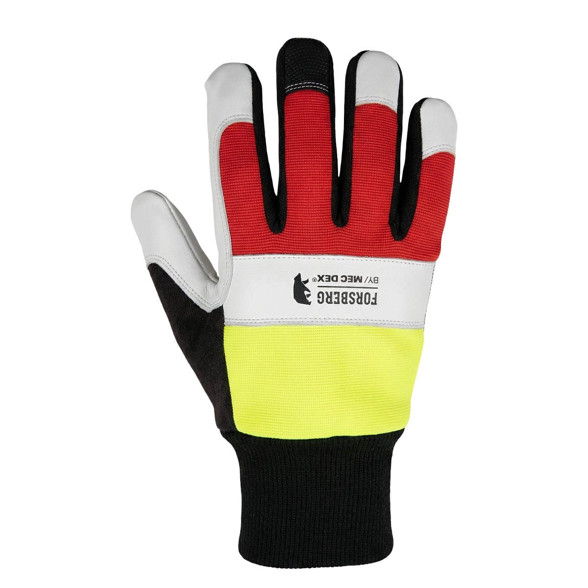 FORSBERG Tommerhogg Schnittschutz Kl.0 - Premium Ziegenleder, Hi-Viz - 2