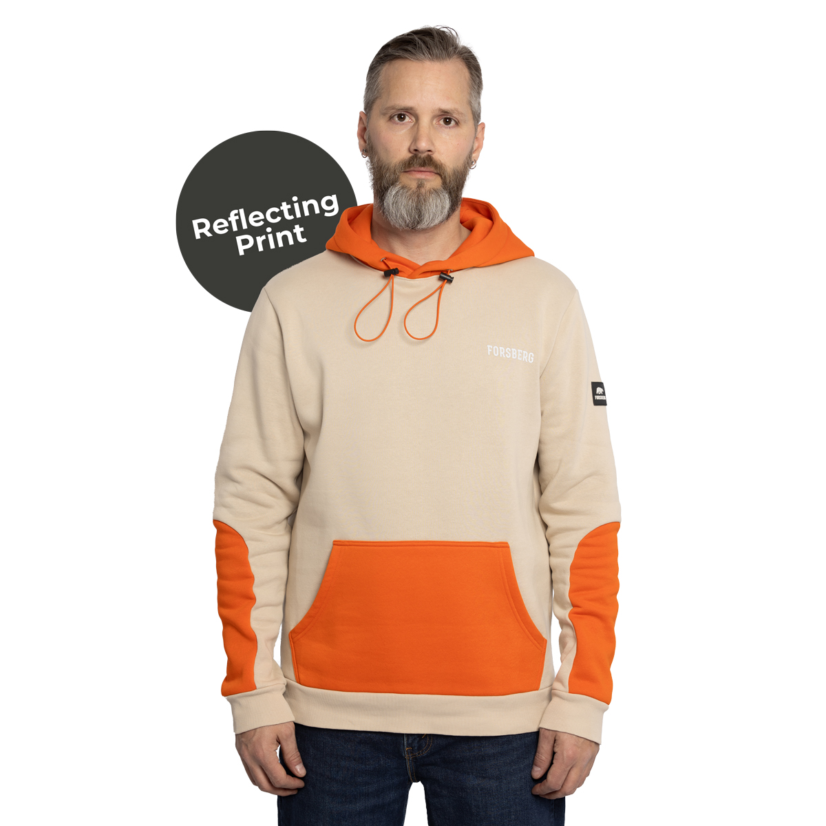 FORSBERG Hoodie mit reflektierendem Logo - 5