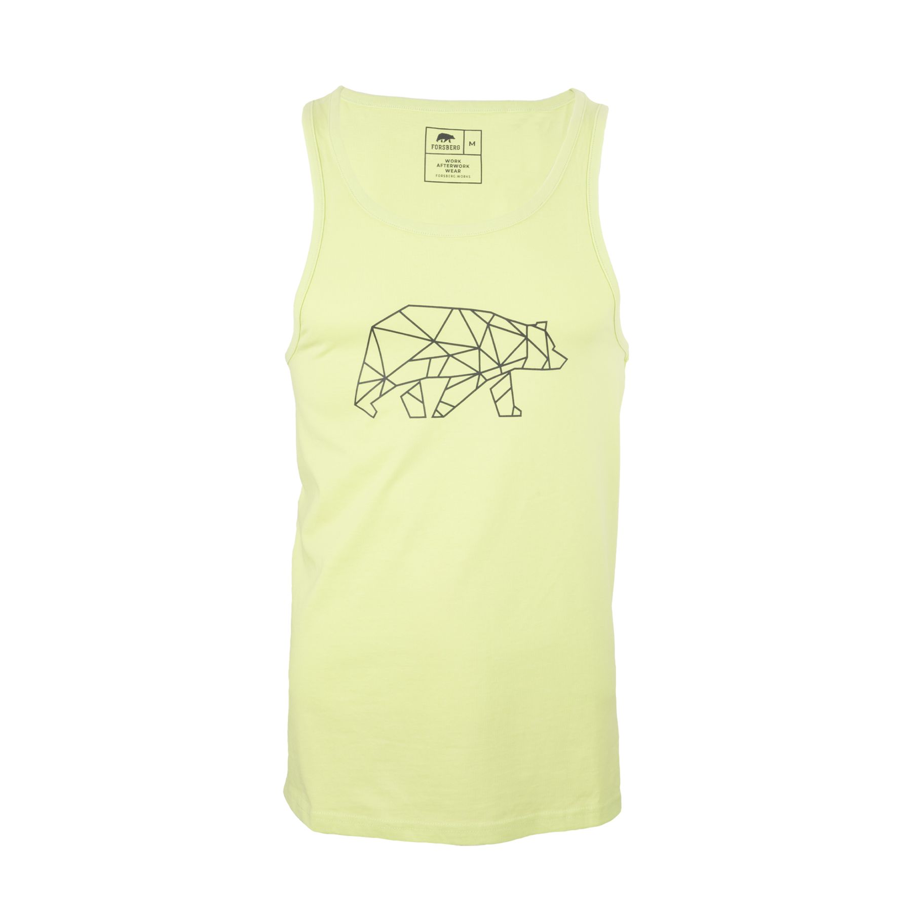 FORSBERG Tanktop mit großem Brustlogo - 4