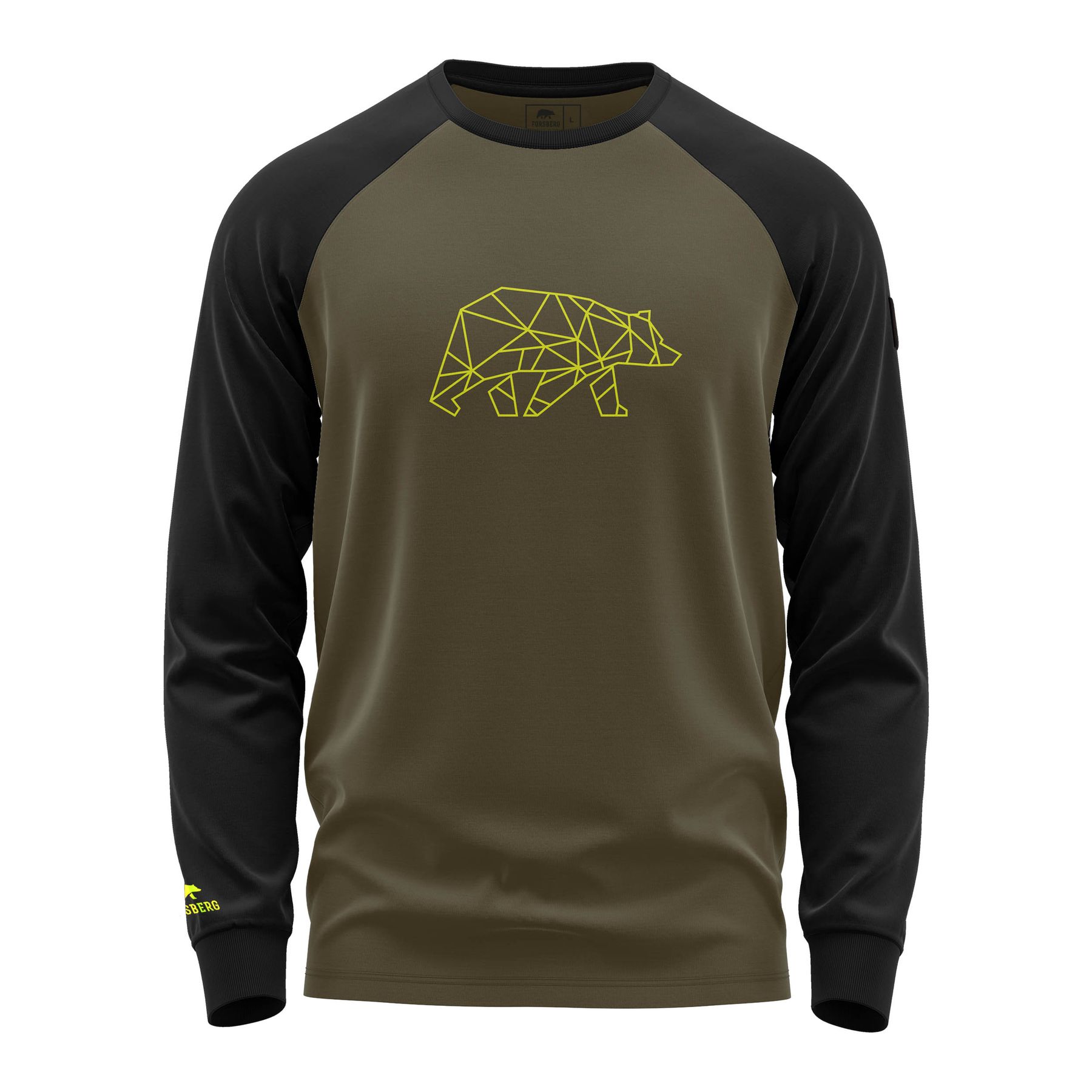 FORSBERG Raglar Longsleeve Shirt - 1, Bekleidung, Langarm, Ärmel, Kapuzenpulli, Pullover