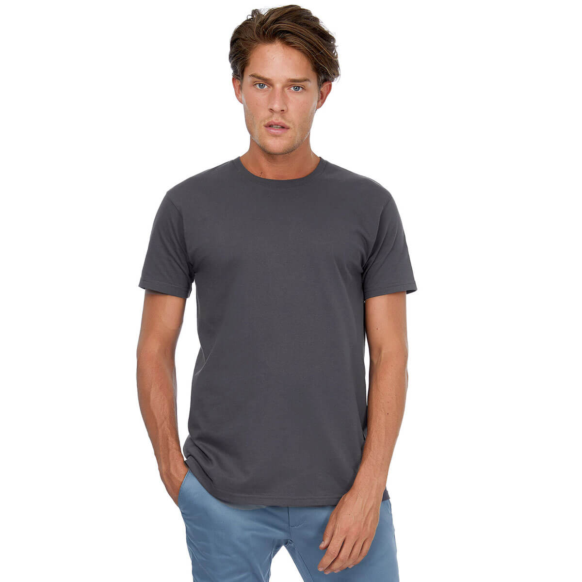 T-Shirt einfarbig 190gr Baumwolle - 1