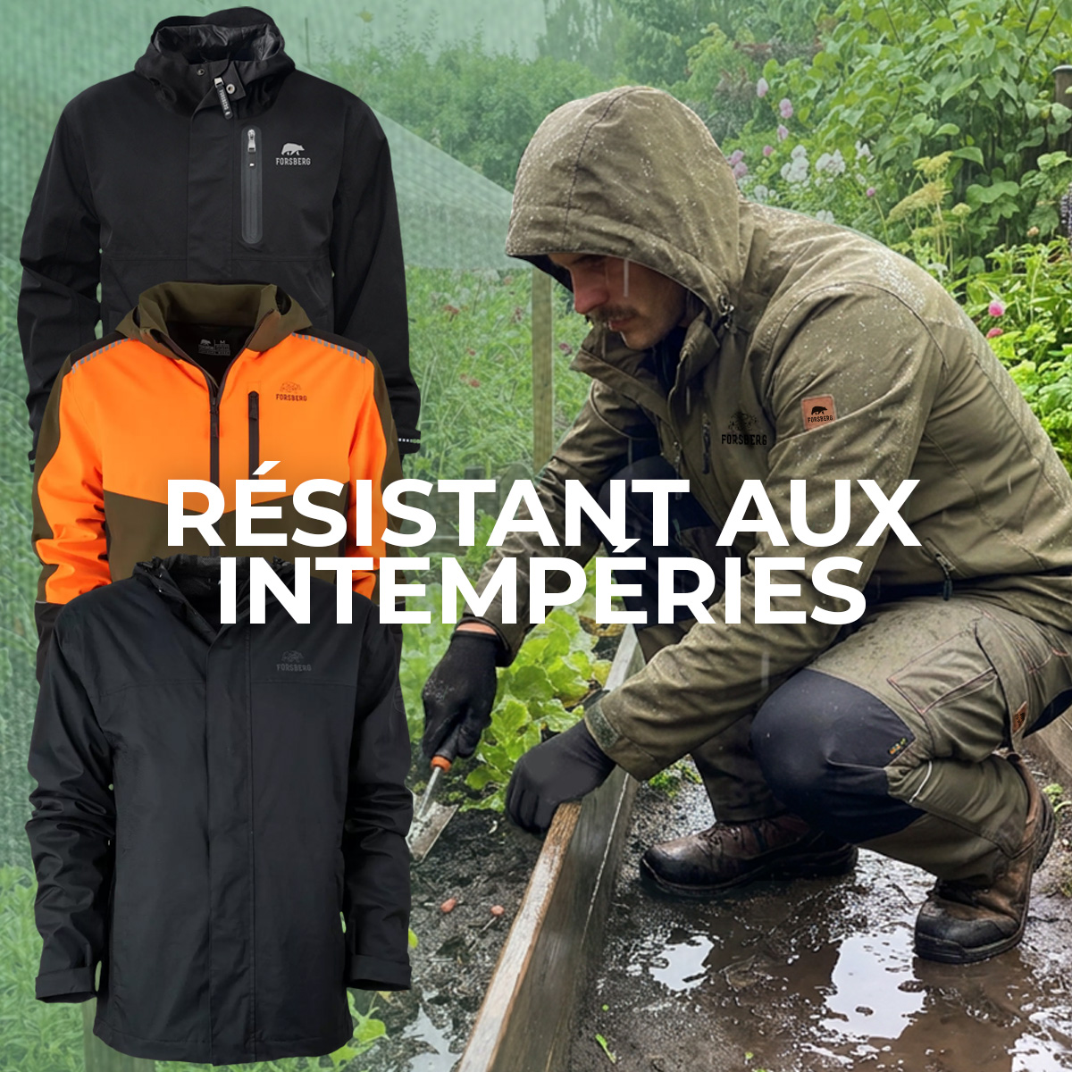 Regenjacke, Hardshell, Outdoorjacke, Draußen, Kleidung