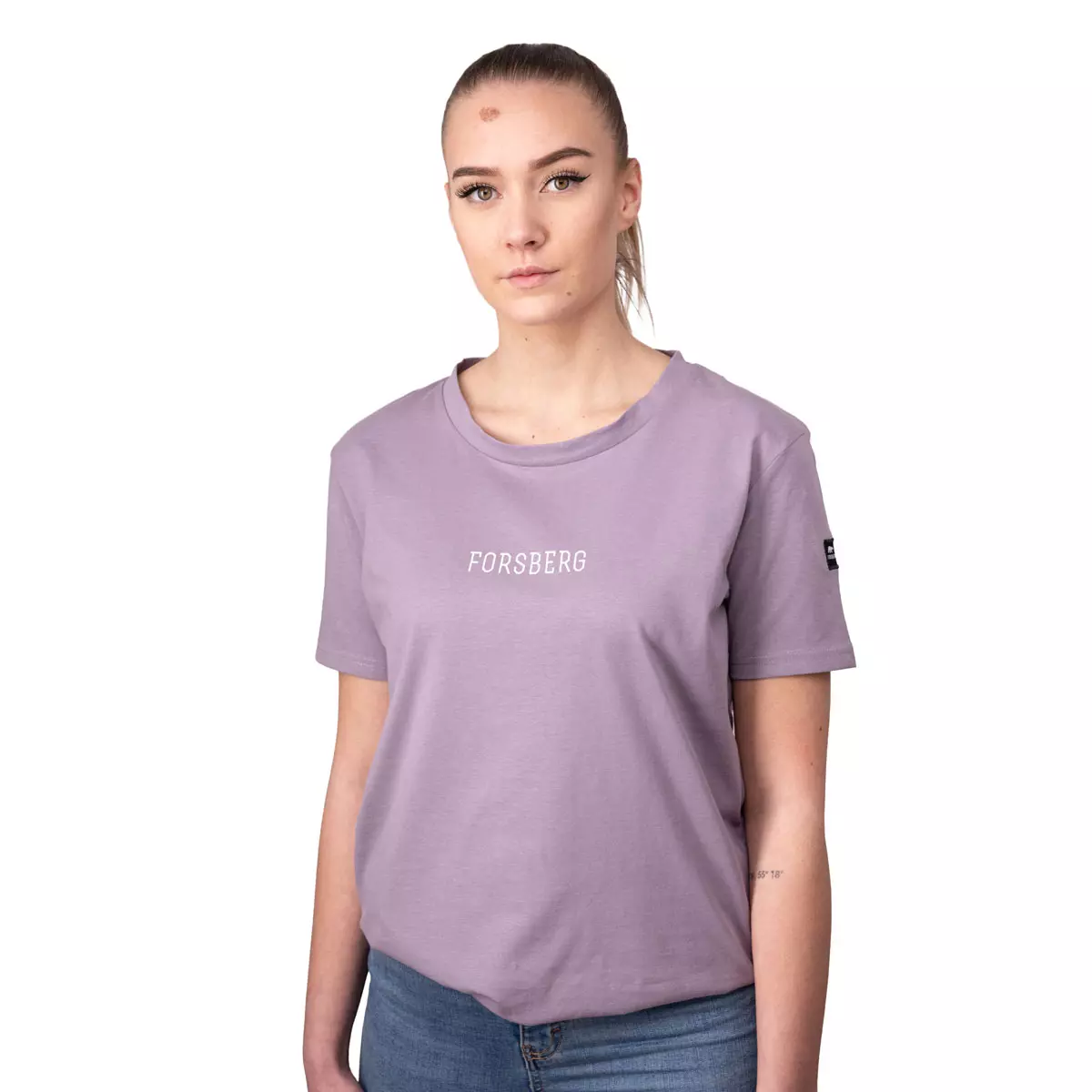 FORSBERG T-Shirt mit Print Damen - 6, Bekleidung, T-shirt, Person, Ärmel