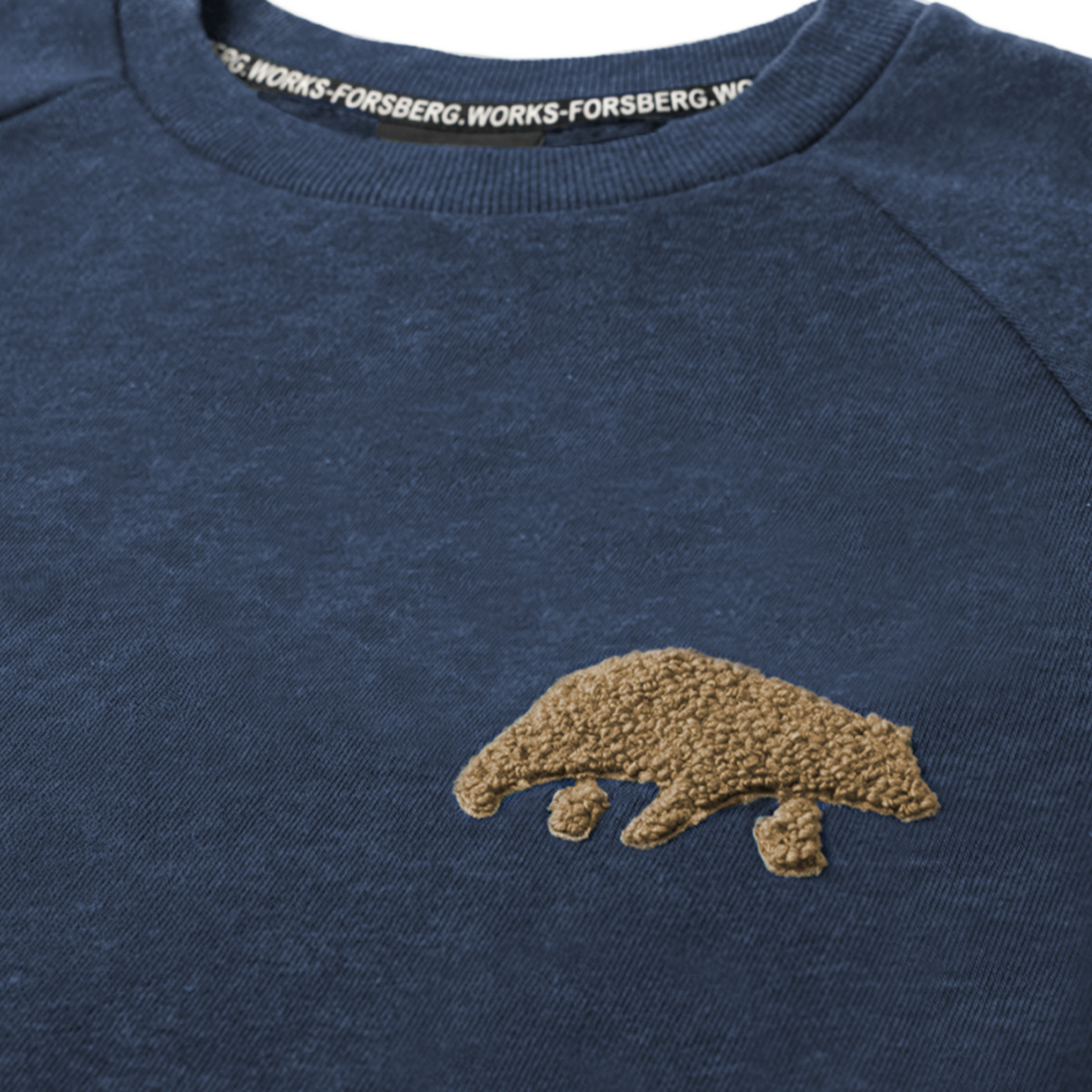 FORSBERG Sweatshirt mit Frottee Logo - 14 FORSBERG Sweatshirt mit Frottee Logo - 14