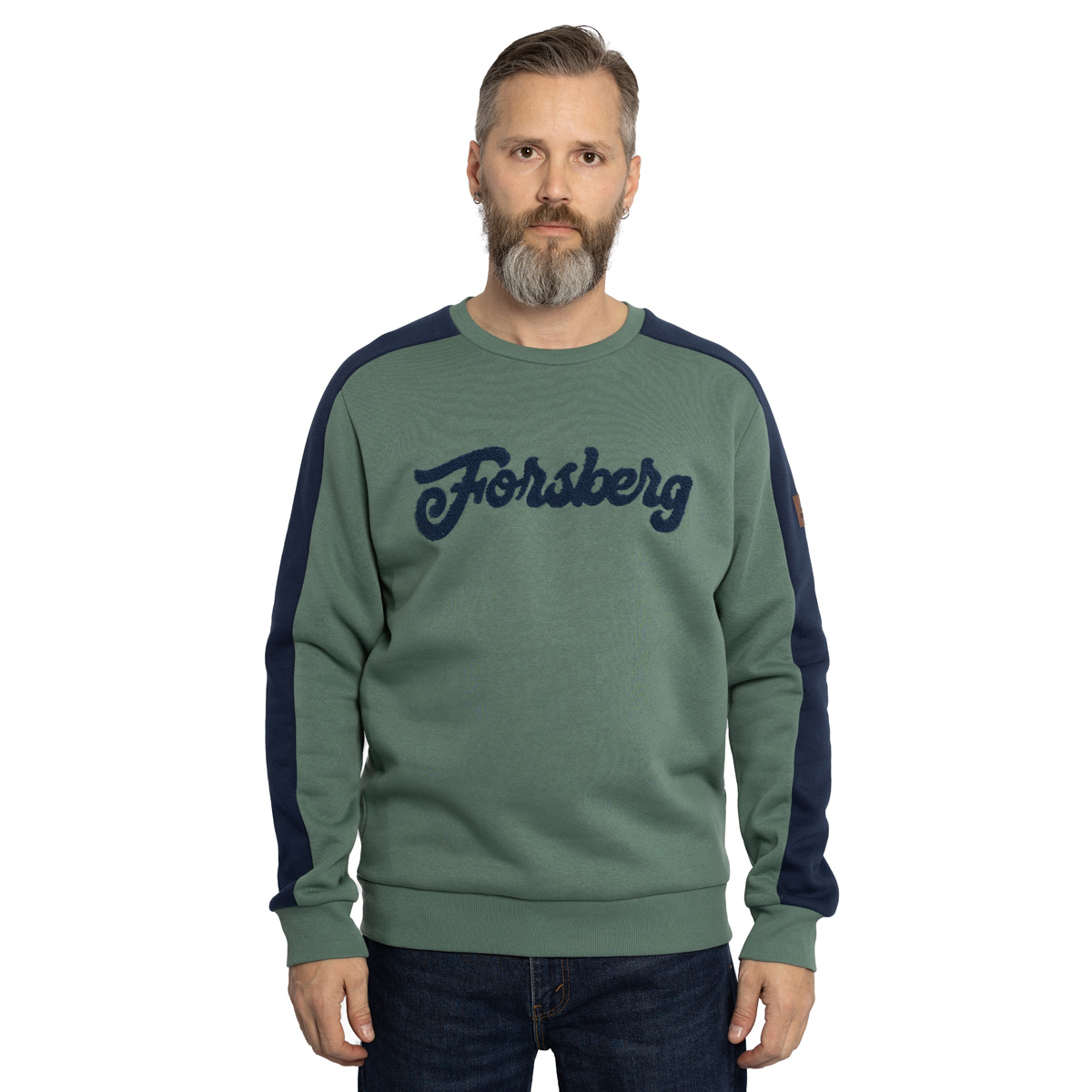 FORSBERG Sweatshirt mit Vintage Logo - 6