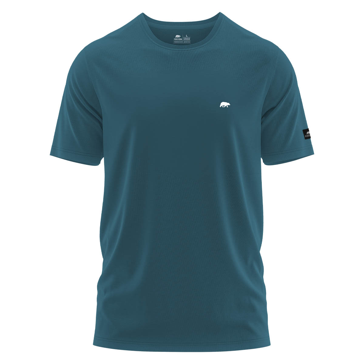 FORSBERG T-Shirt mit kleinem Gummi-Patch - 8