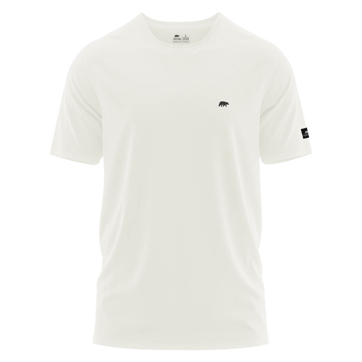 FORSBERG T-Shirt mit kleinem Gummi-Patch - 5