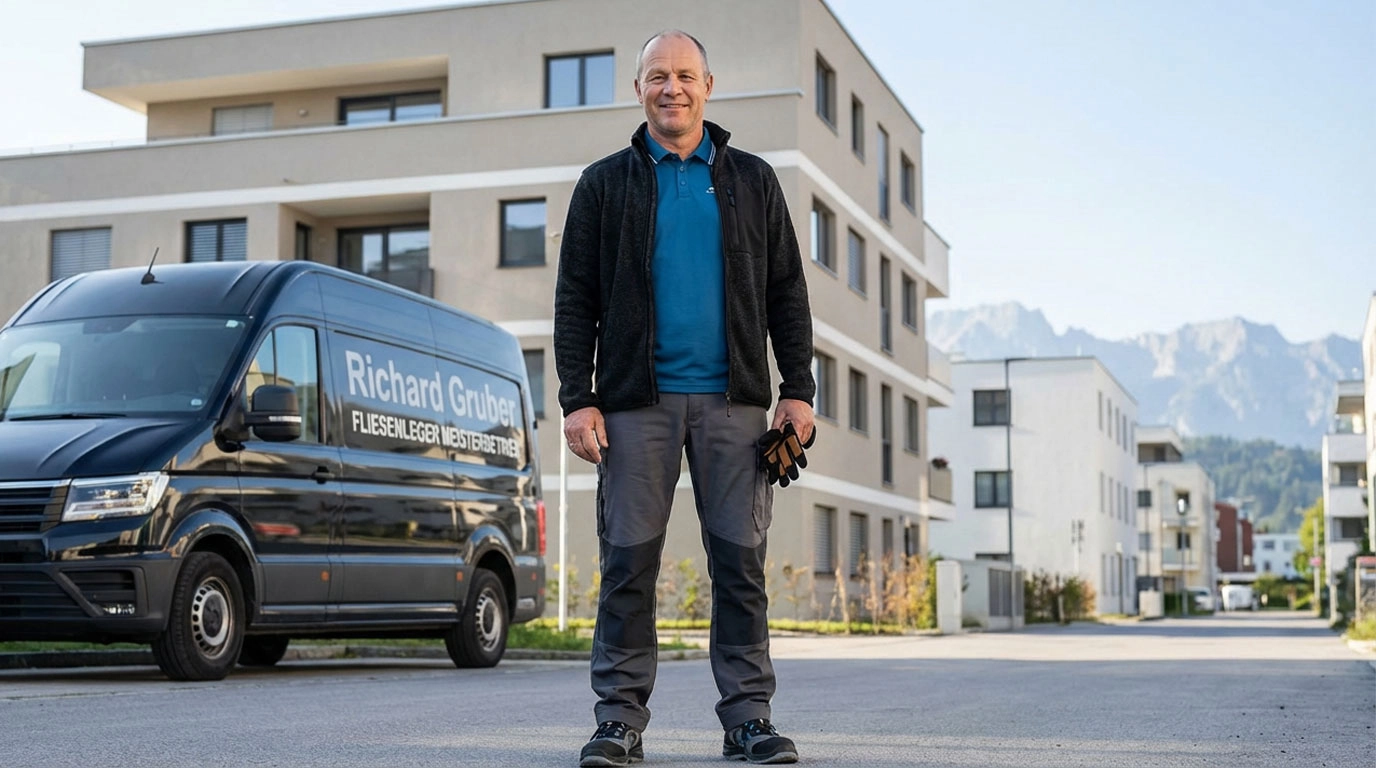 van, Lieferwagen, Mitarbeiter, Handschuhe, Außenbereich