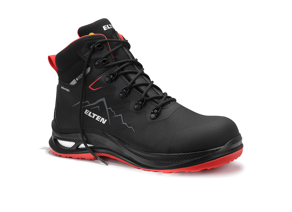 Elten NOLAN XXG GTX black-red ESD Sicherheitsschnürstiefel - 1