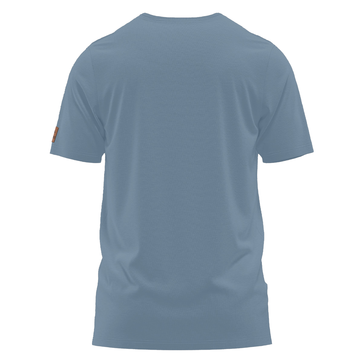 FORSBERG T-Shirt mit Denim-Schriftzug - 2