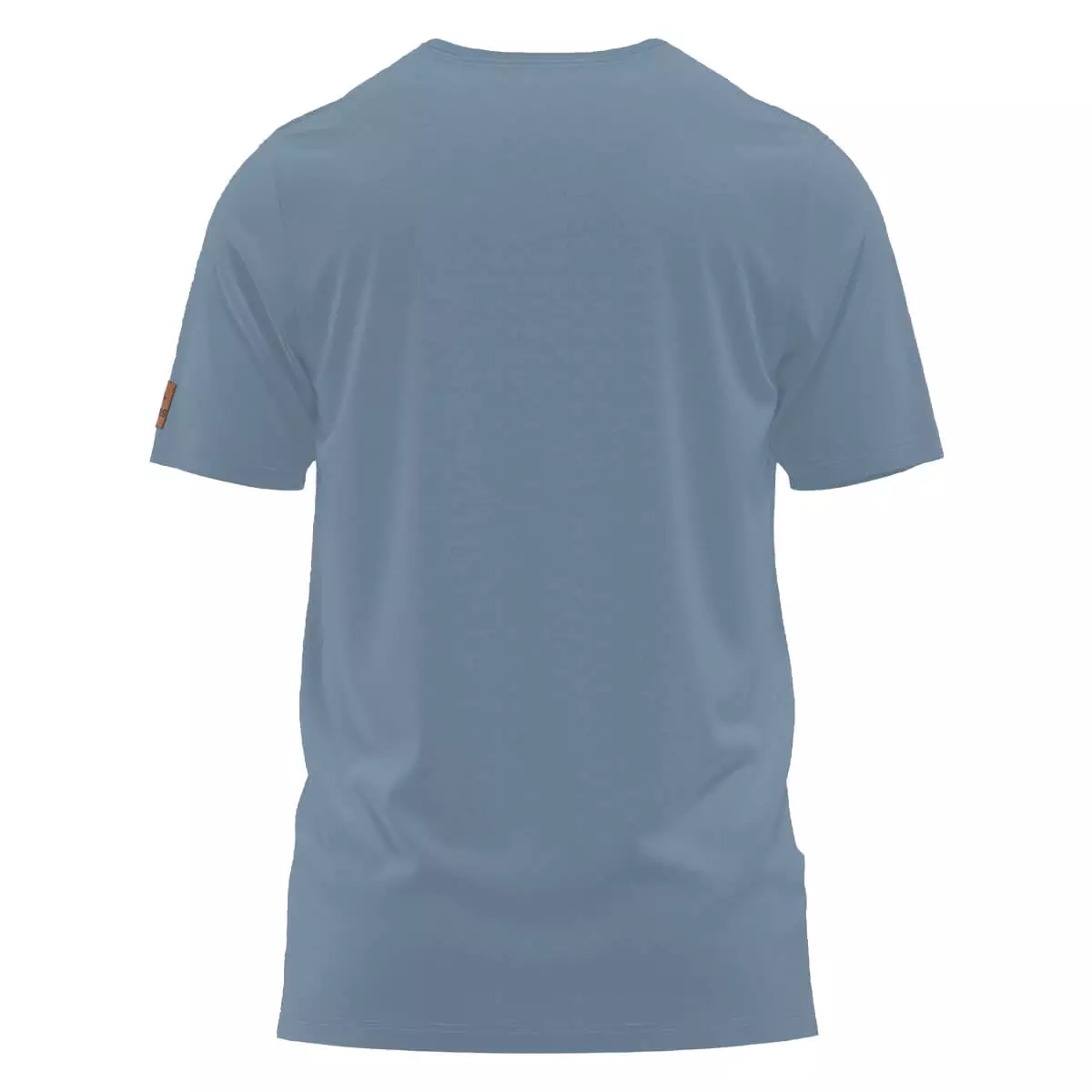 FORSBERG T-Shirt mit Denim-Schriftzug - 2