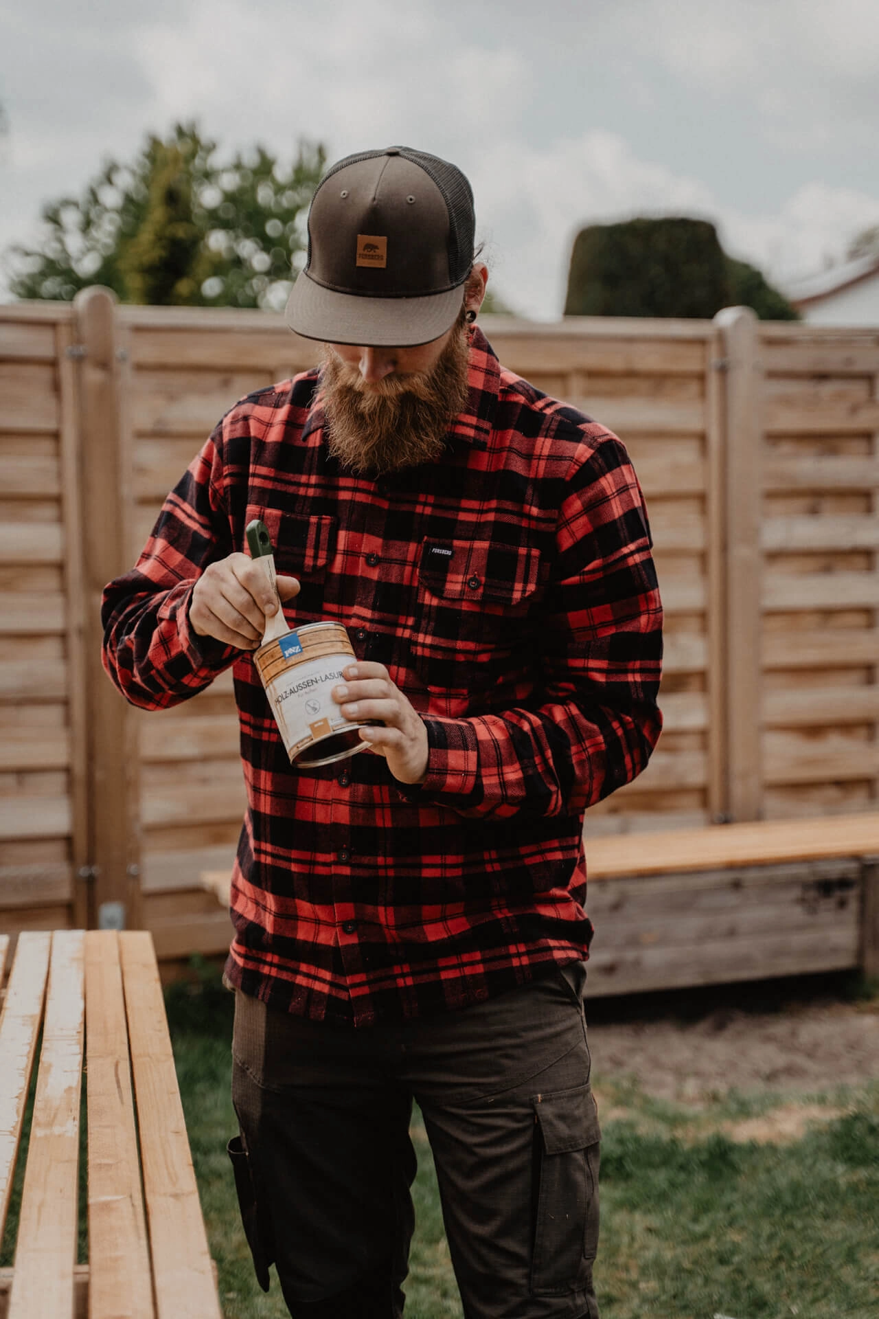 Holz, Baseball-Kappe, Kappe, Gesicht, Kopf