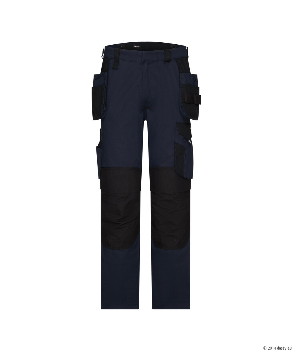 DASSY® Rossi Flex Stretch-Arbeitshose mit Holstertaschen und Kniepolstertaschen - 7