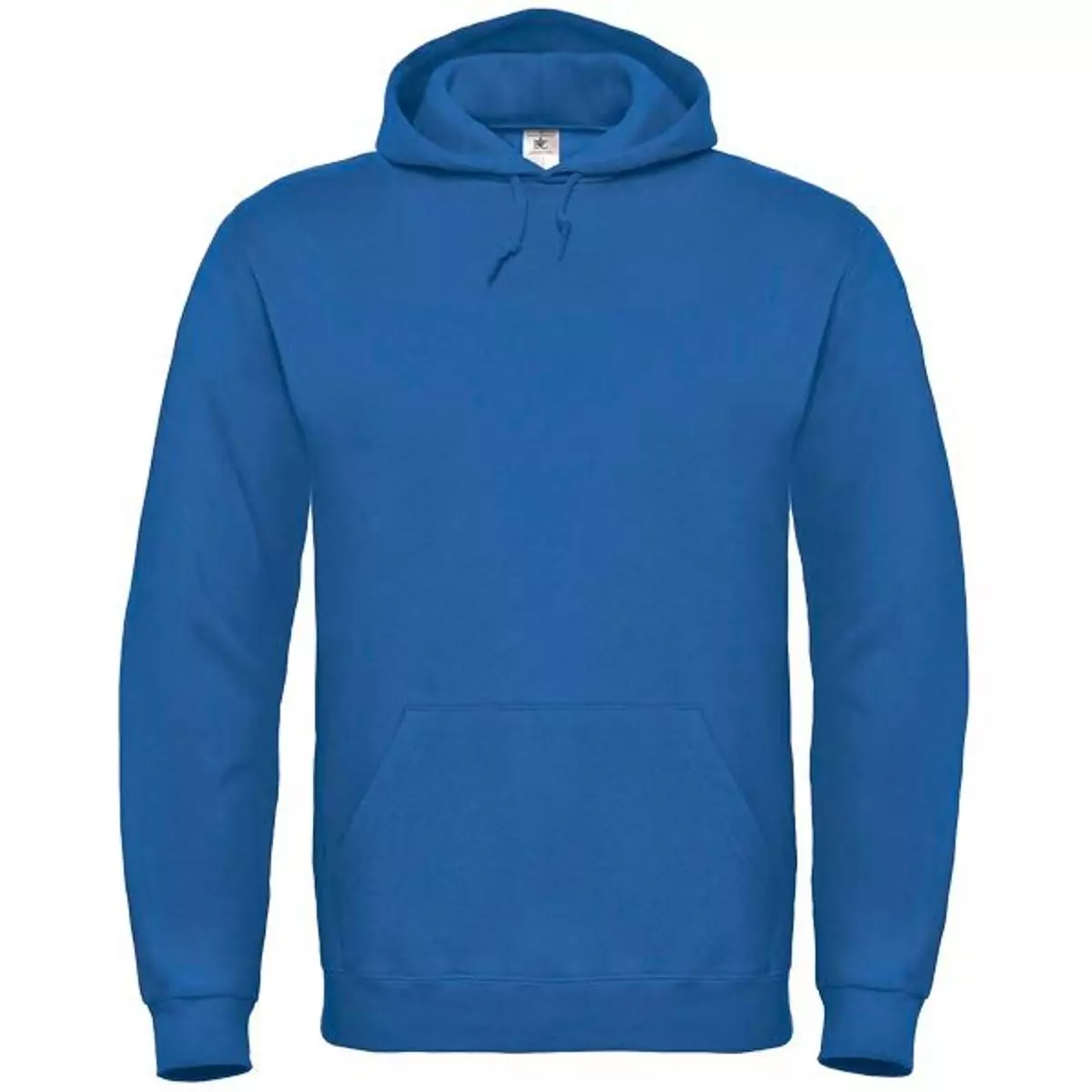 Hoodie einfarbig mit Kangarootasche - 7