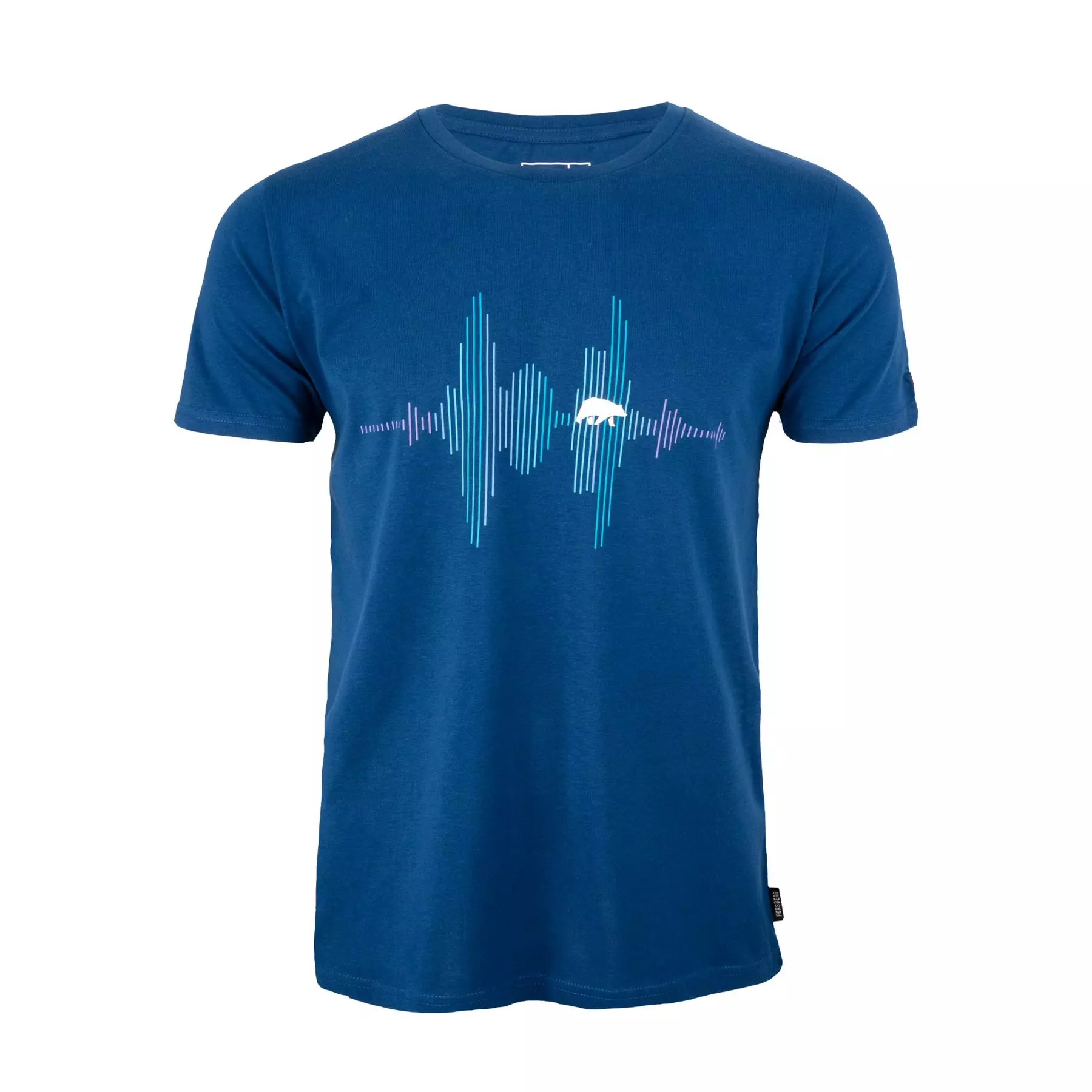 FORSBERG T-Shirt mit Audiowelle - 1