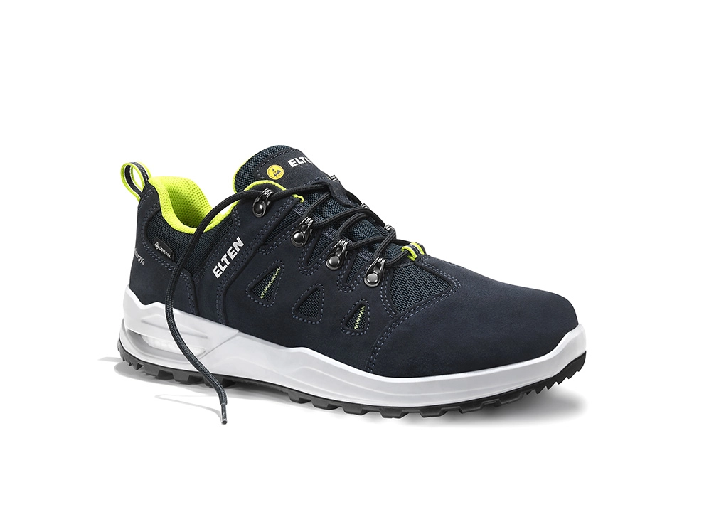 Elten RILEY XXF GTX blue-lime Low ESD O2 WR CI Berufshalbschuh - 1