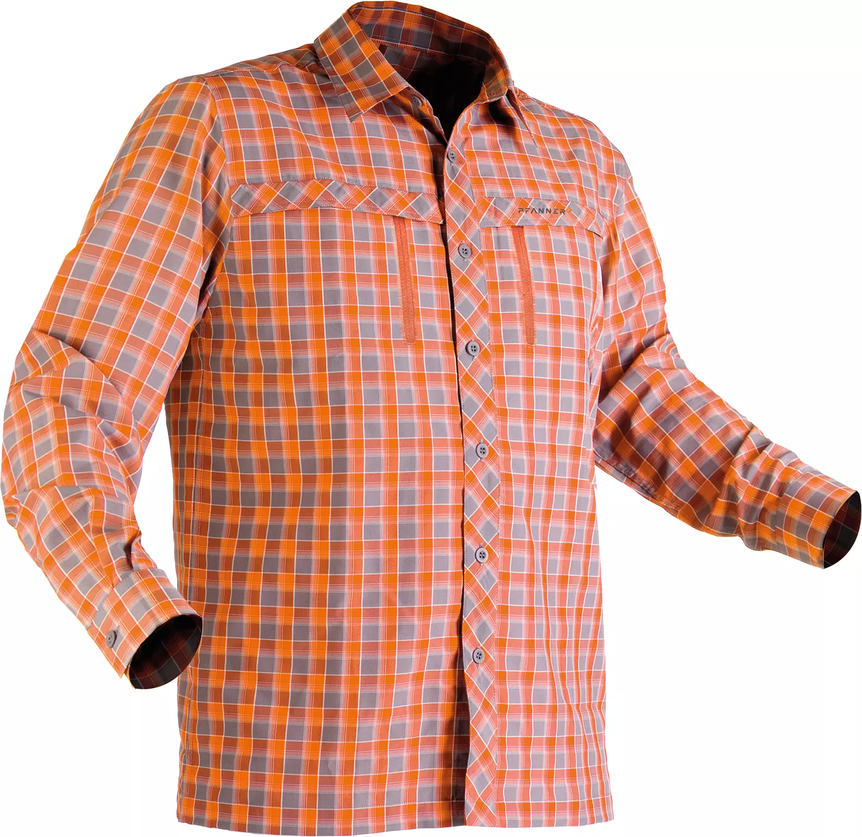 PFANNER® Zipp-2-Zipp Cocos-Hemd Langarm - 3, Bekleidung, Hemd, Kleid, Hemd, Langarm, Ärmel