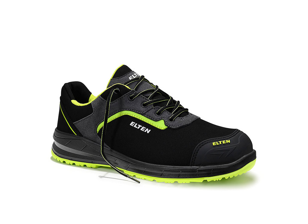 Elten LOAN XXSports Pro black-lime Low ESD S3 Sicherheitshalbschuh - 1