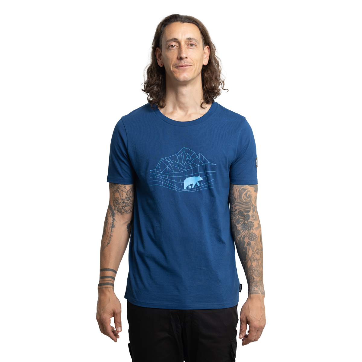 FORSBERG T-Shirt mit Polygonraster-Logo - 3
