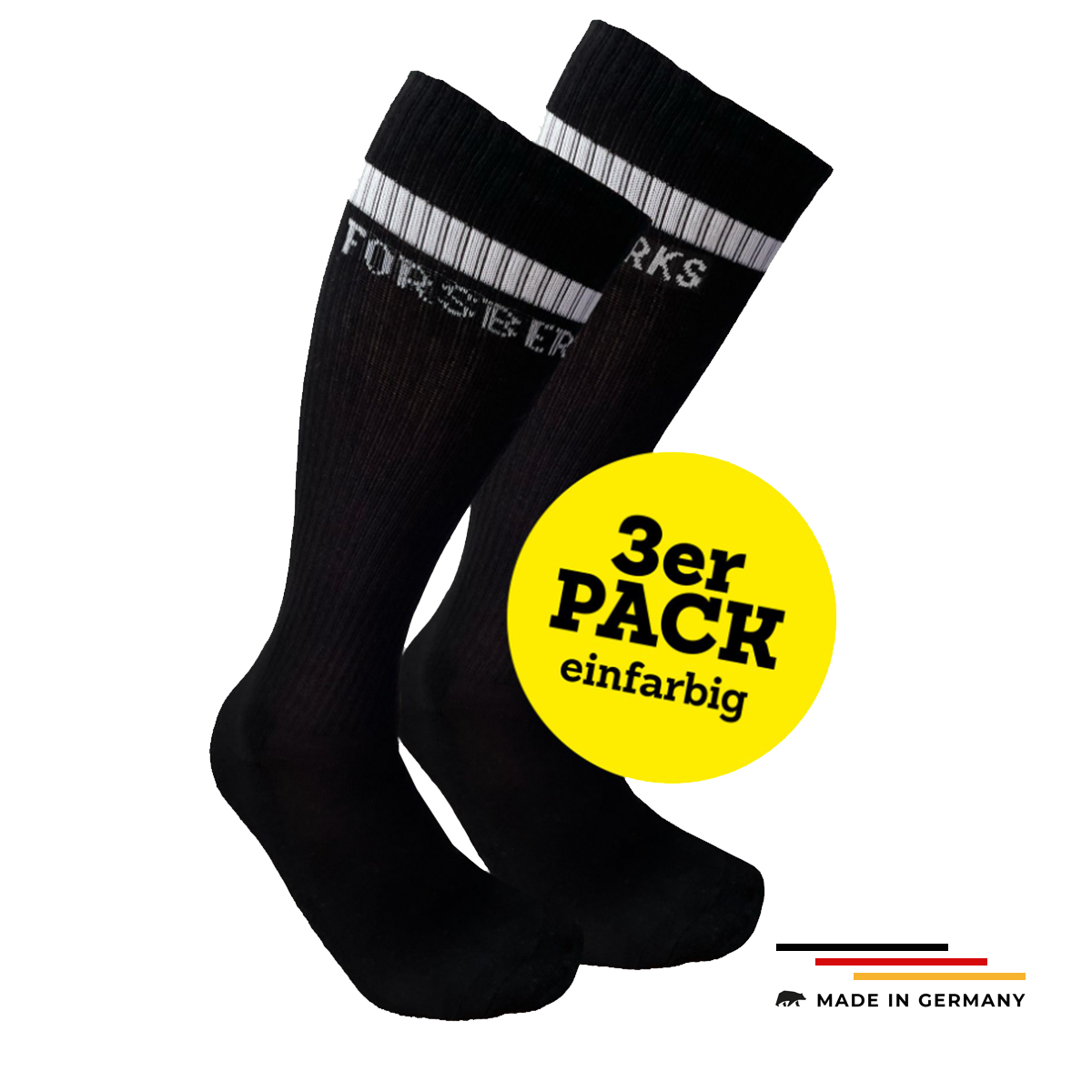 FORSBERG feine Stricksocken im 3er Pack - 3