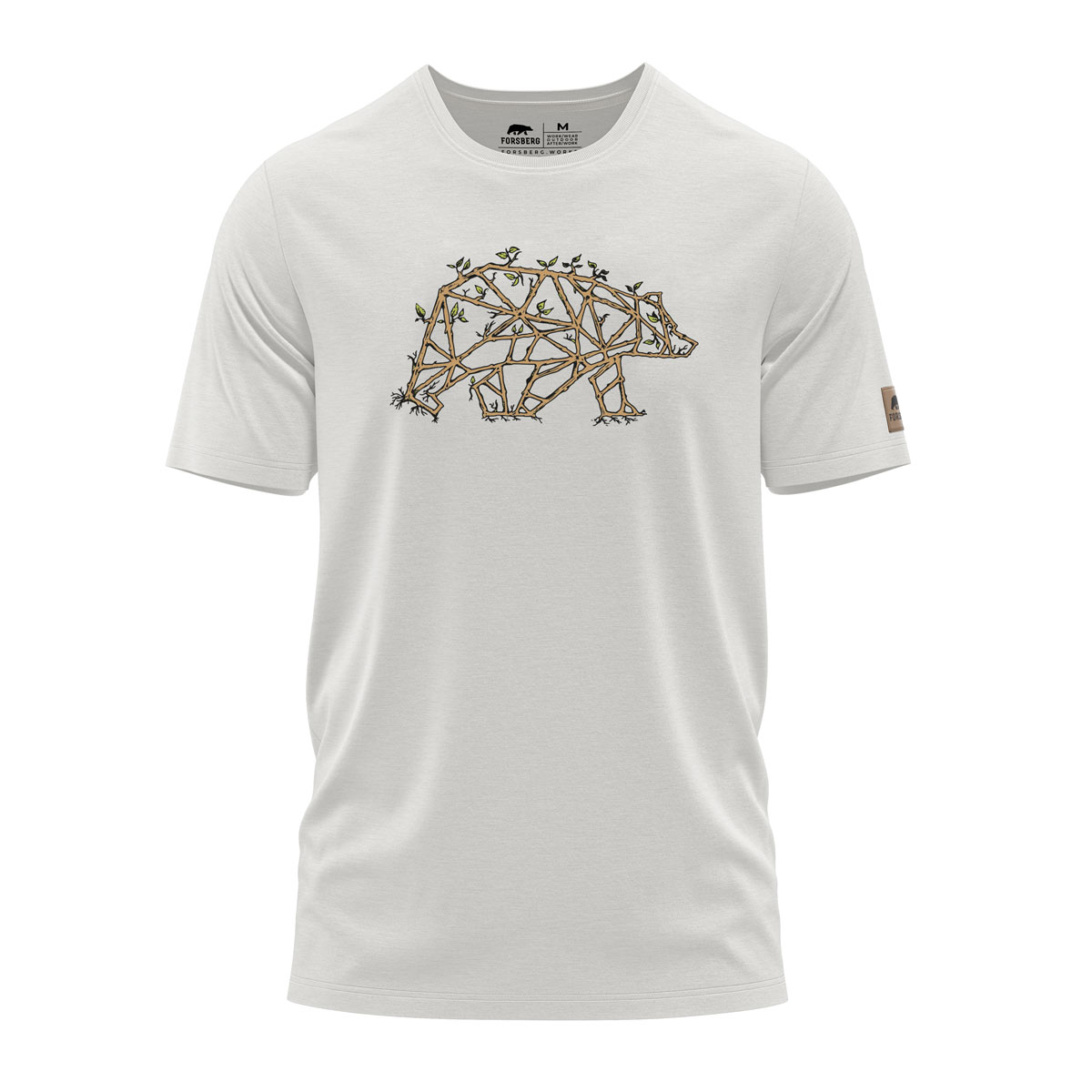 FORSBERG Grenson T-Shirt mit Brustlogo - 1