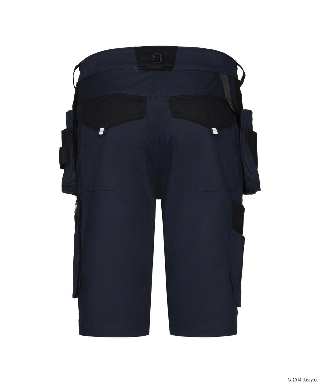 DASSY® Kuma Flex Stretch-Arbeitsshorts mit Holstertaschen - 8