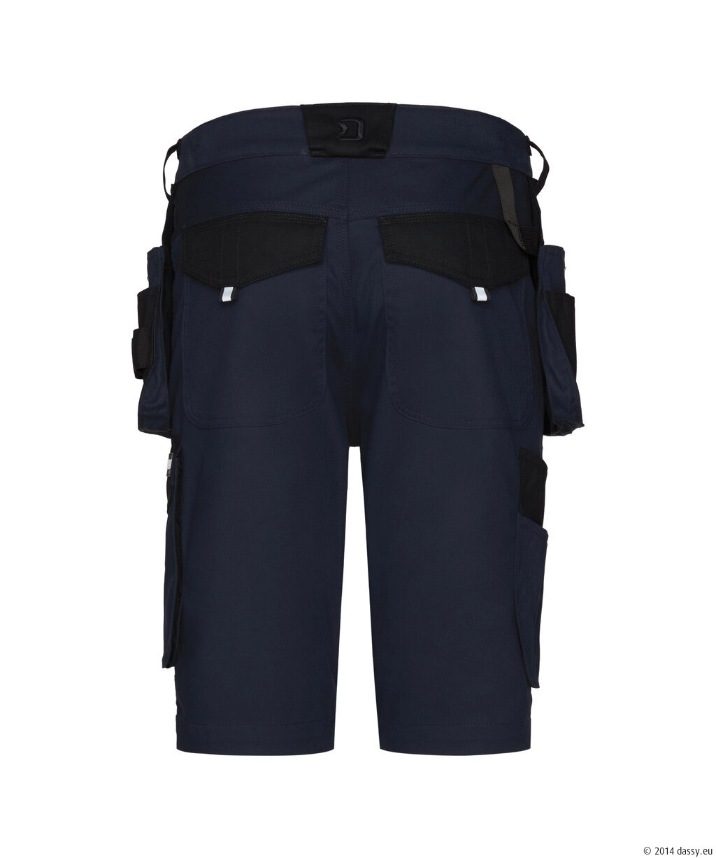 DASSY® Kuma Flex Stretch-Arbeitsshorts mit Holstertaschen - 8