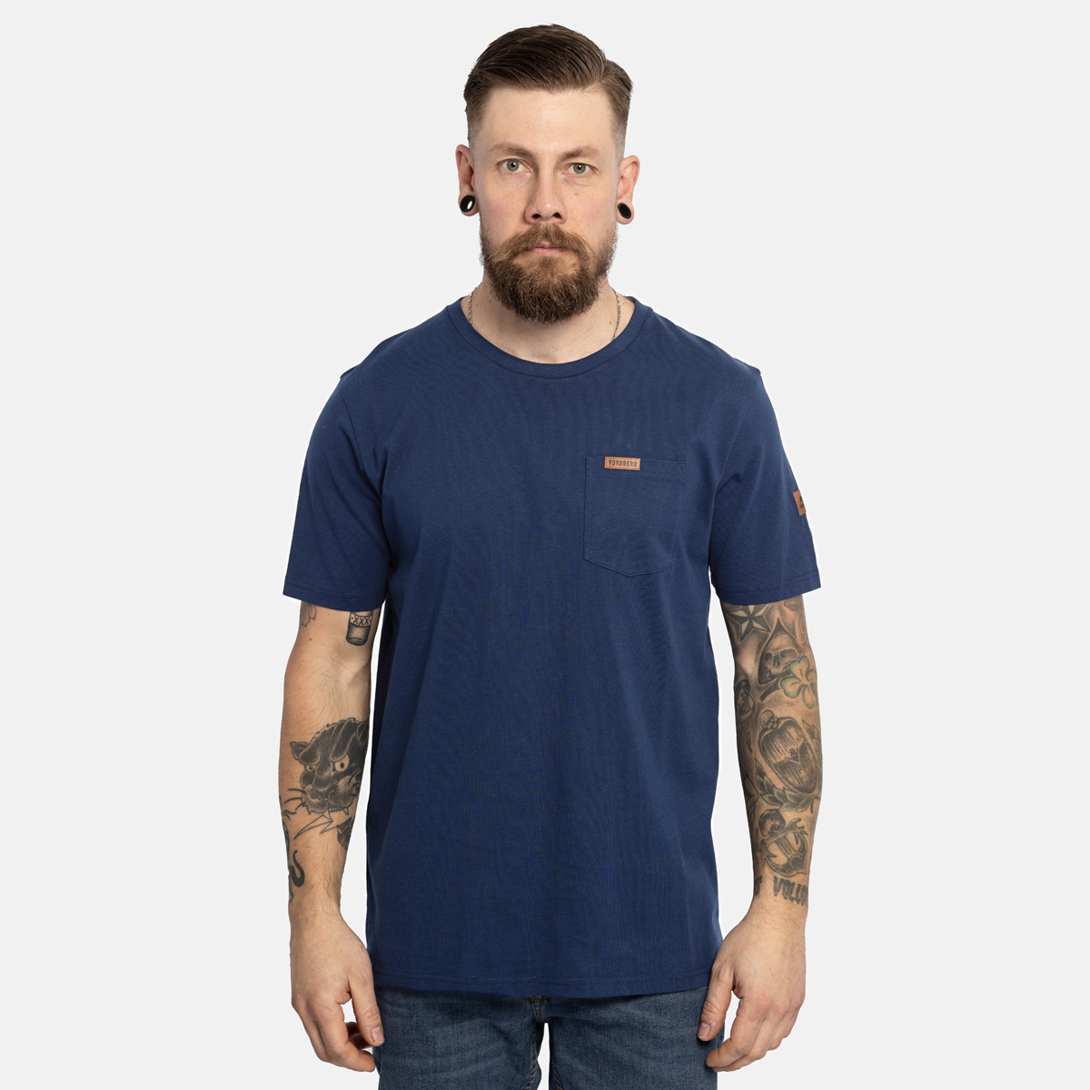 FORSBERG T-Shirt mit Brusttasche - 3
