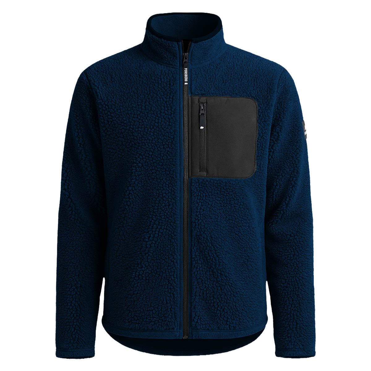 FORSBERG Webpelzjacke mit Brusttasche - 1, Bekleidung, Fleece, Mantel, Jacke