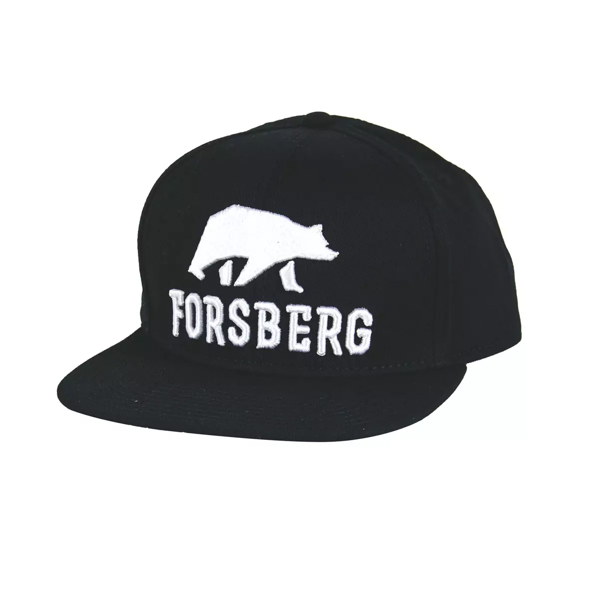 FORSBERG Snapback Cap mit weissem 3D Logo - 1