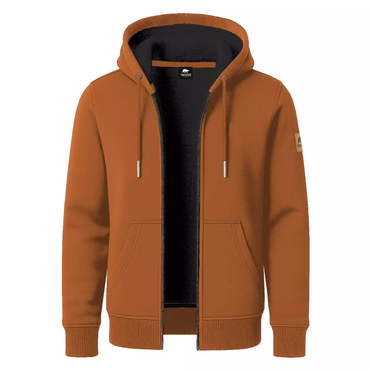 FORSBERG Kapuzenjacke mit Teddyfutter - 2