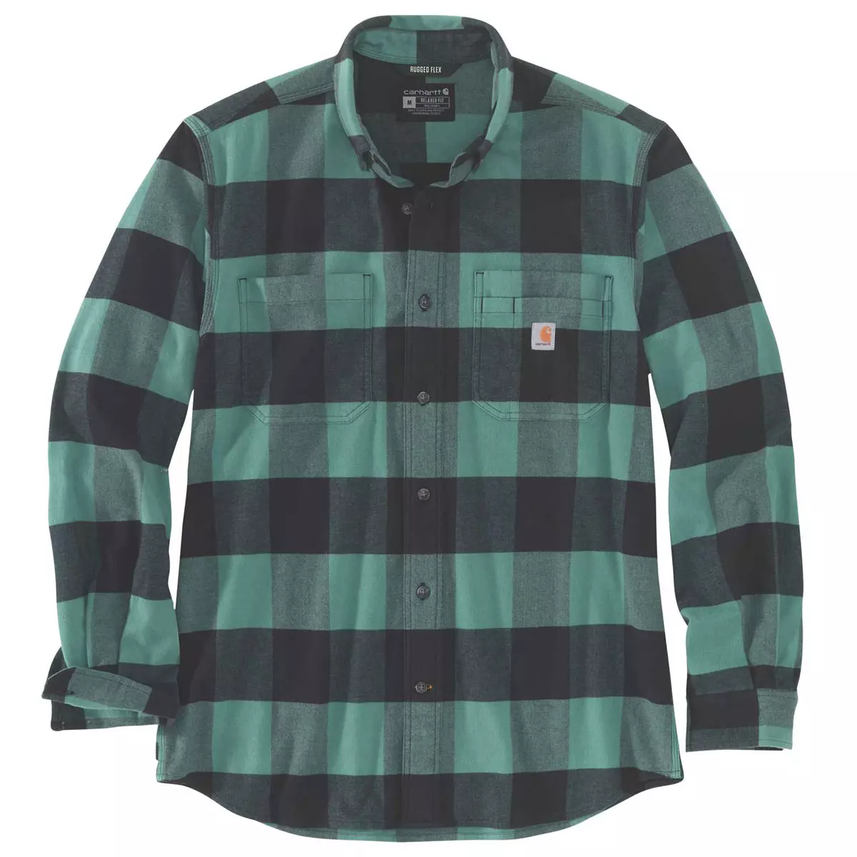 Carhartt Midweight Flannel L/S Plaid Shirt - 3