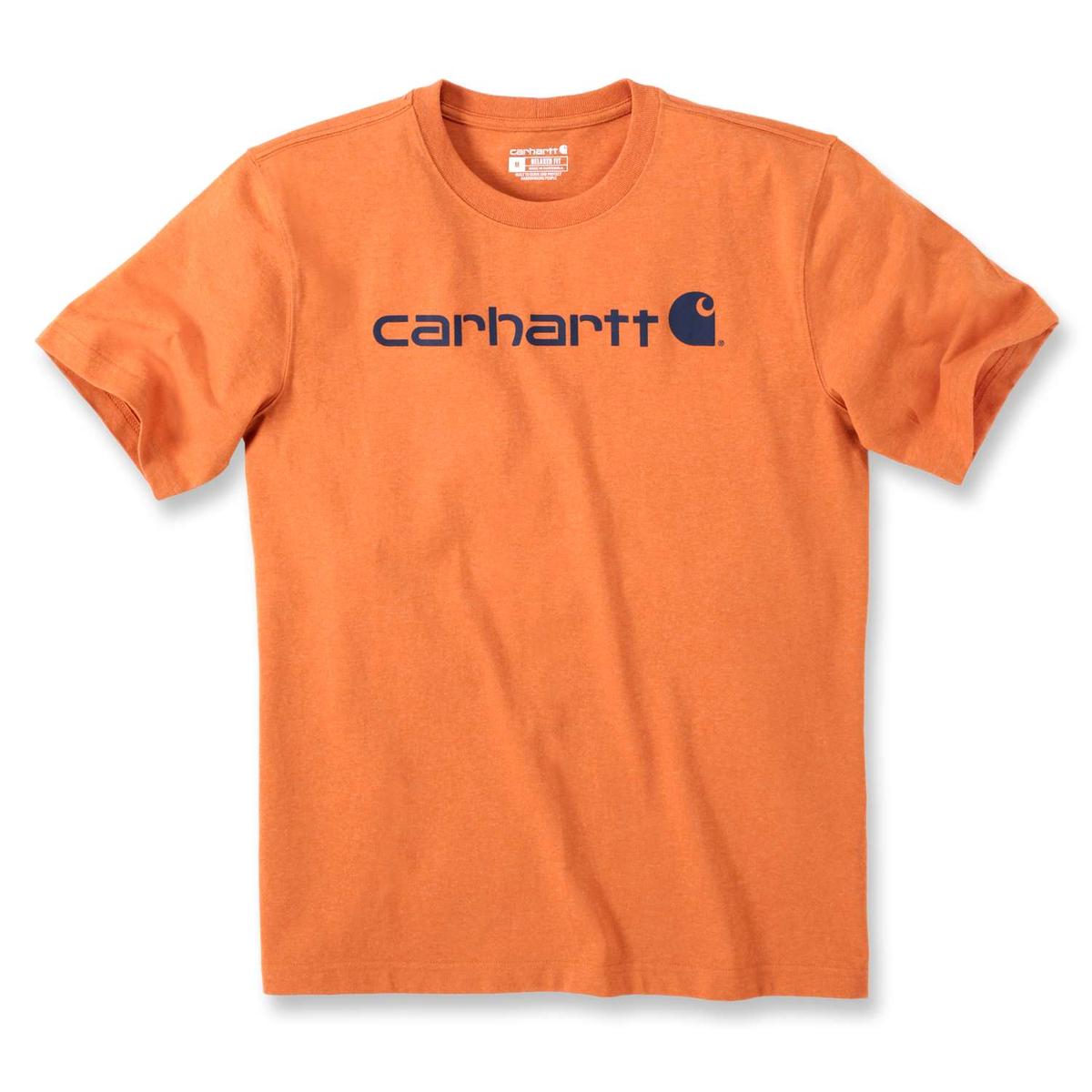 Carhartt Core Logo T-Shirt dicke Qualität - 9