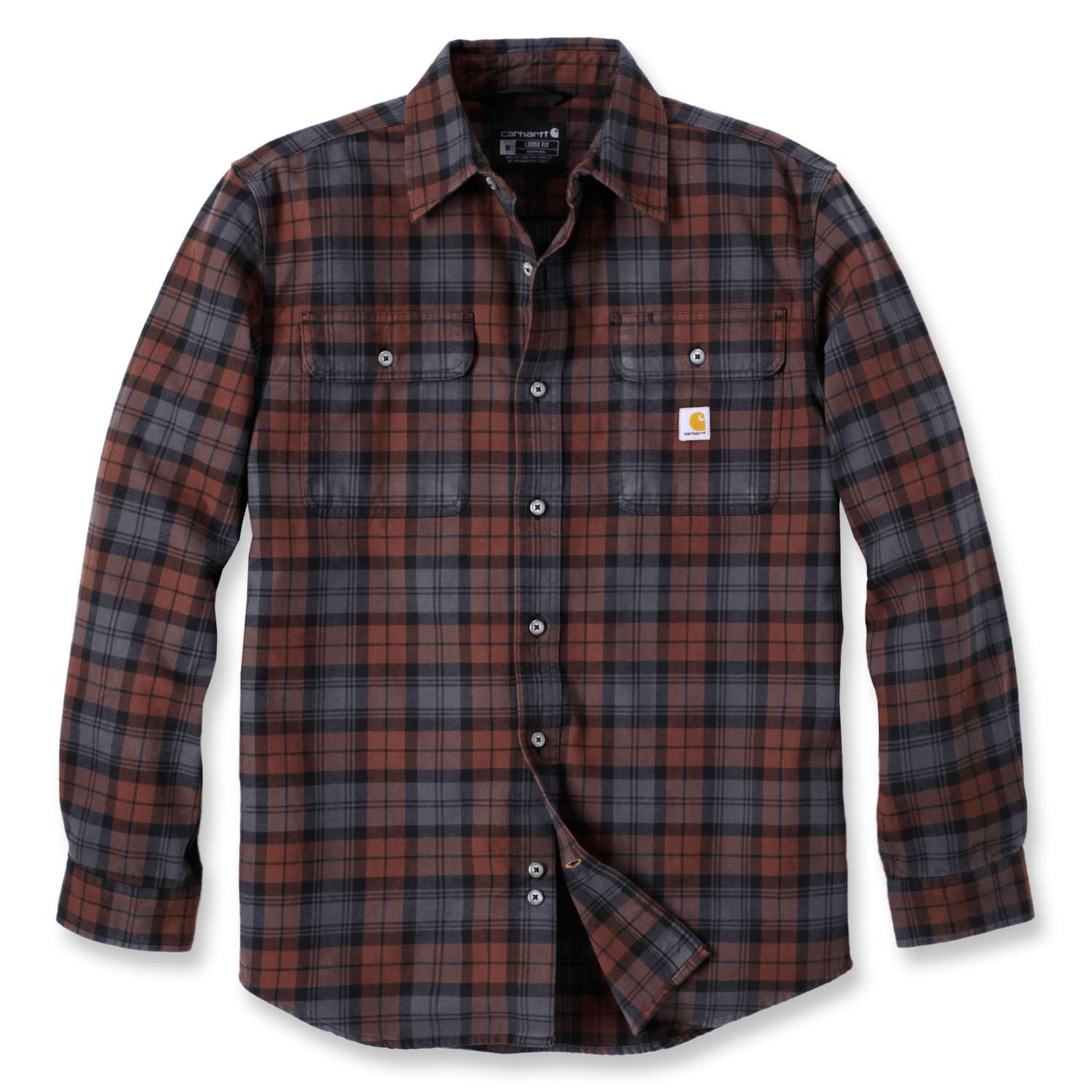 Carhartt Flannel Plaid L/S Shirt - 1