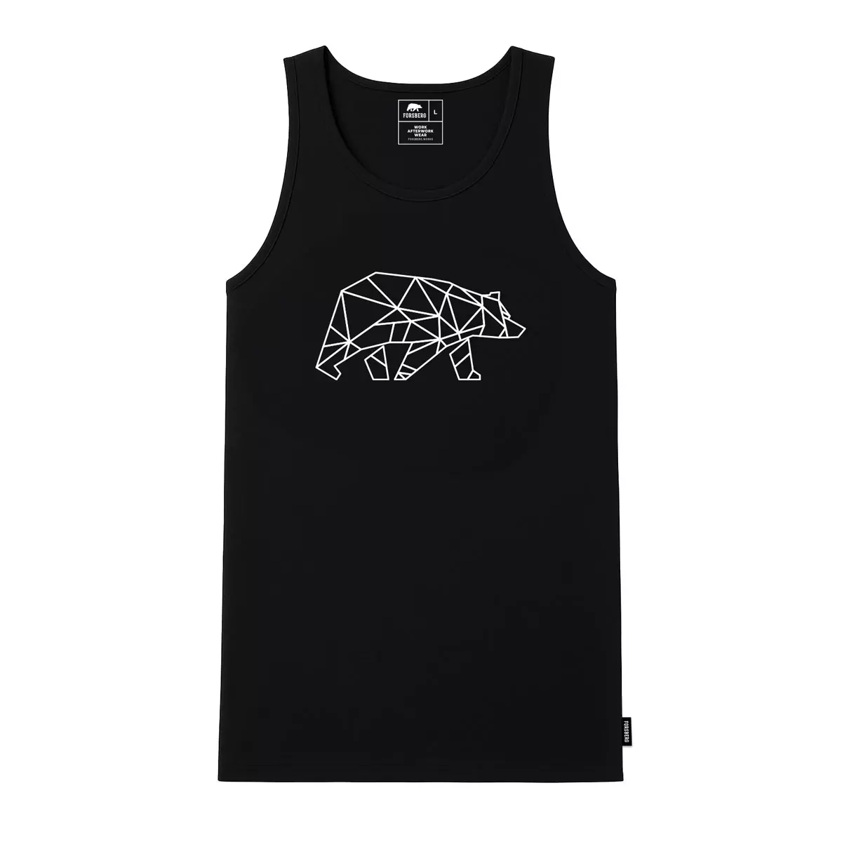 FORSBERG Tanktop mit großem Brustlogo - 1, Bekleidung, Tanktop