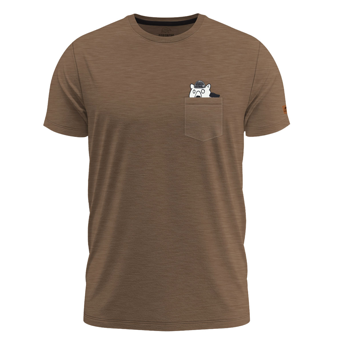 FORSBERG Lumberson T-Shirt mit Brusttasche