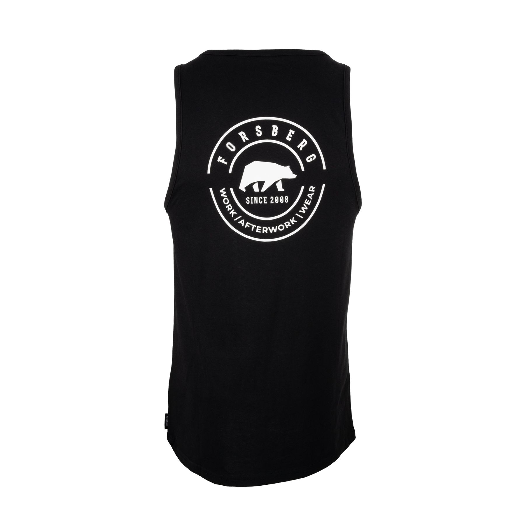 FORSBERG Tanktop mit Logo auf Brust und Rücken - 7