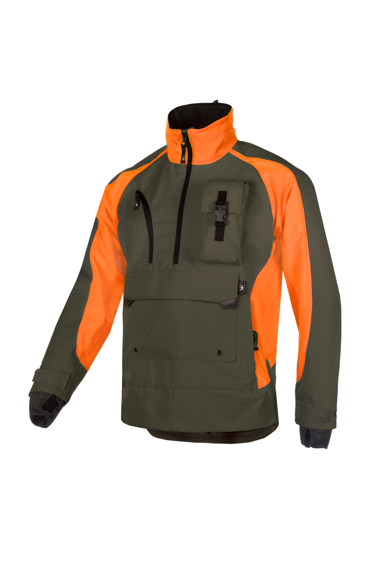   SIP Protection Eifel Outdoor ripstop Jacke - 1, Fleece, Jacke, Outdoor, Grün, Orange