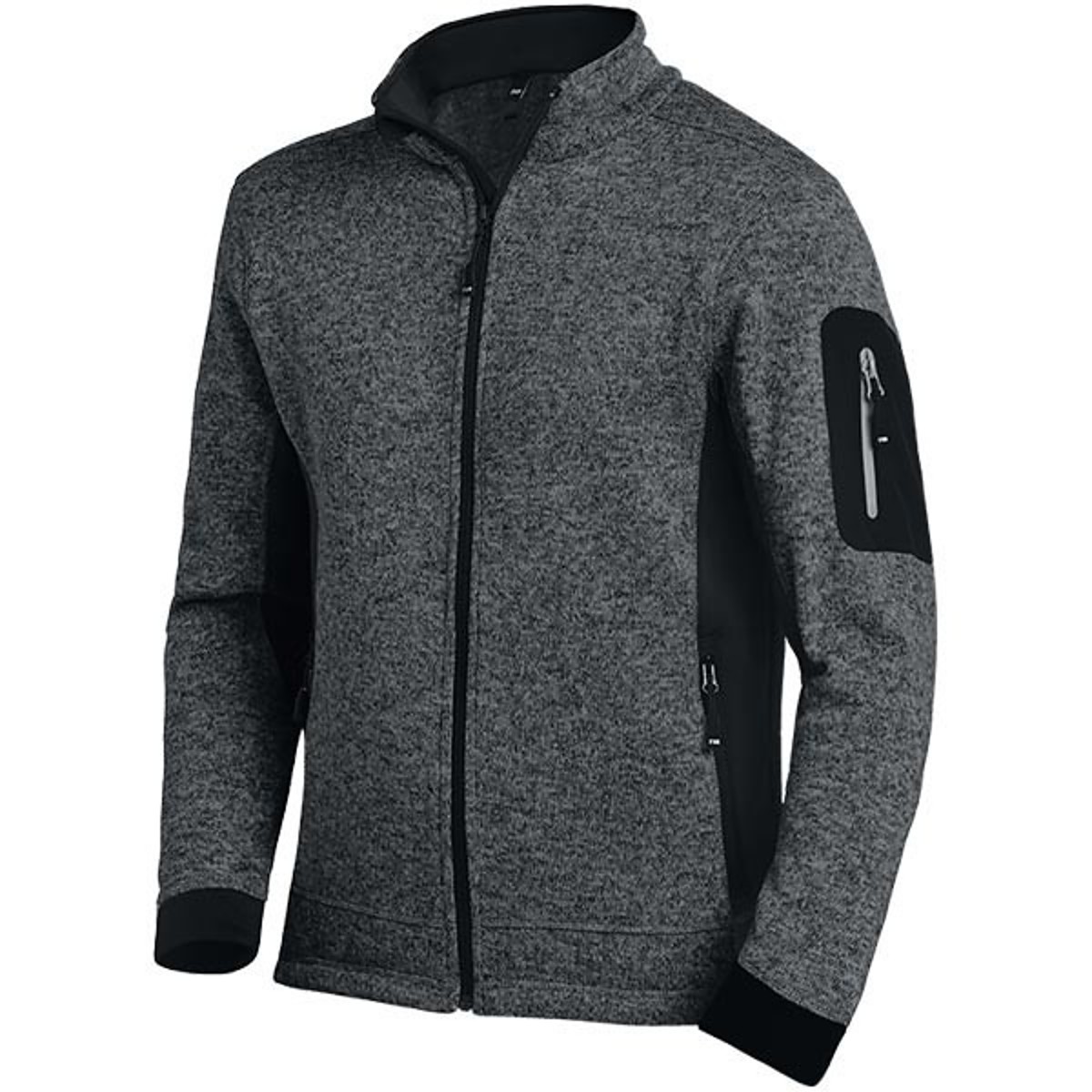 FHB Strick-Fleece-Jacke Herren CHRISTOPH - 7, Bekleidung, Mantel, Fleece, Jacke