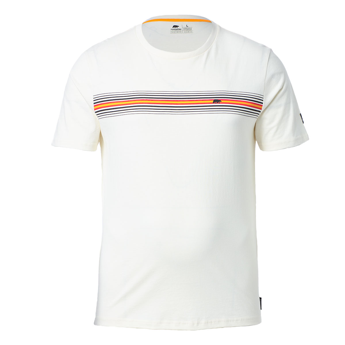 FORSBERG T-Shirt mit Streifenmuster - 1, Bekleidung, T-shirt, Hemd