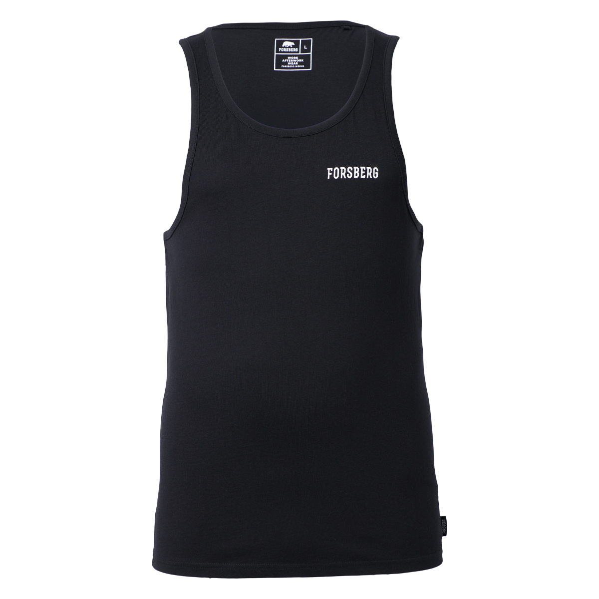 FORSBERG Tanktop mit Logo auf Brust und Rücken - 1, Bekleidung, Weste, Tanktop, Unterhemd