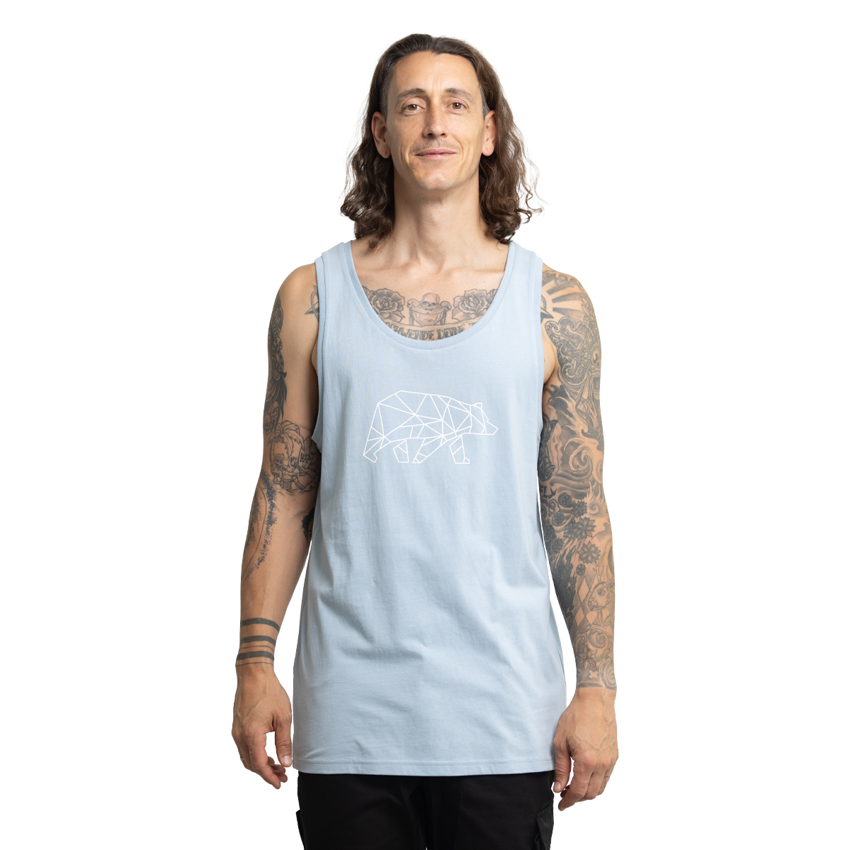 FORSBERG Tanktop mit großem Brustlogo - 3