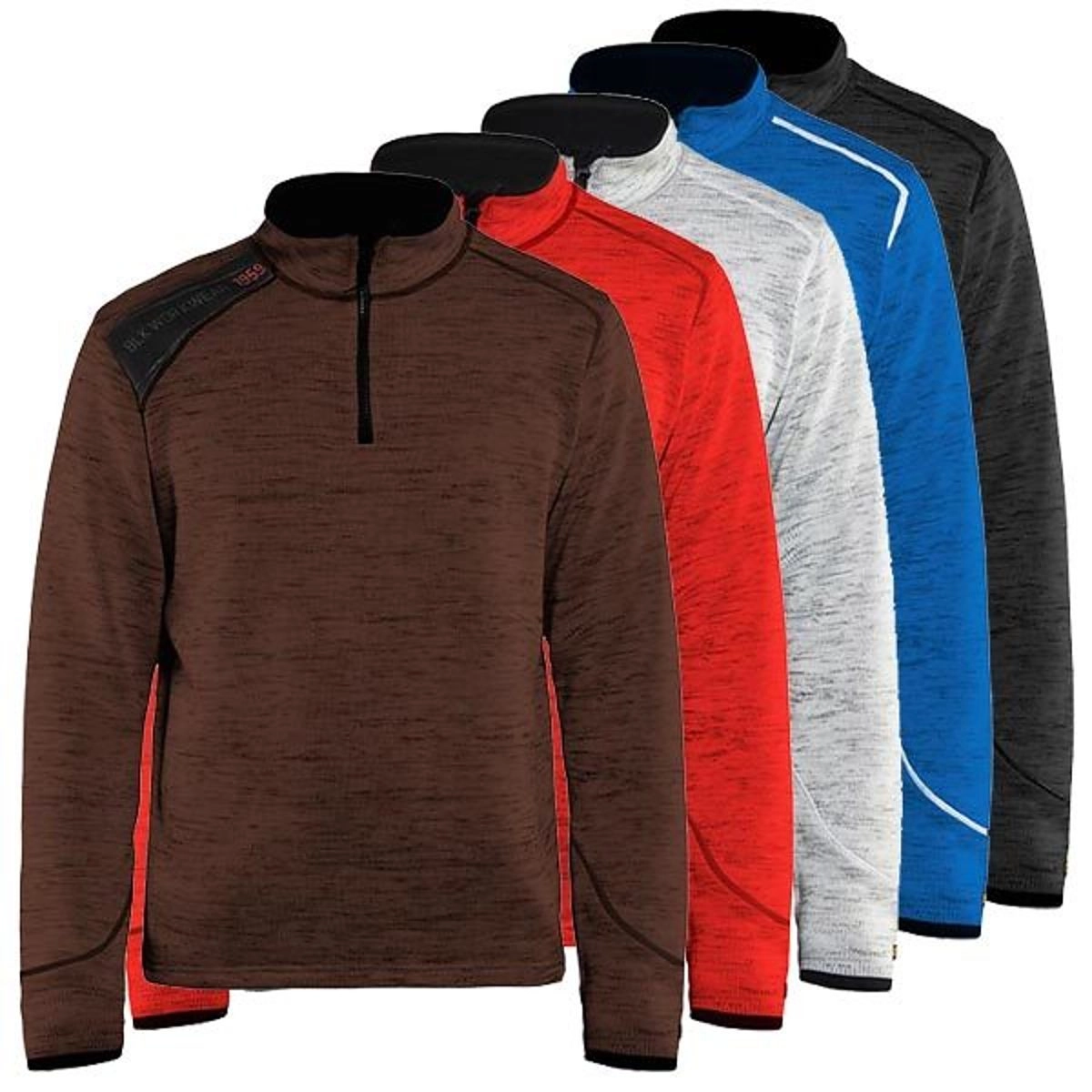 Blakläder gestrickter half-zip Pullover 4943 - 1 Blakläder gestrickter half-zip Pullover 4943 - 1