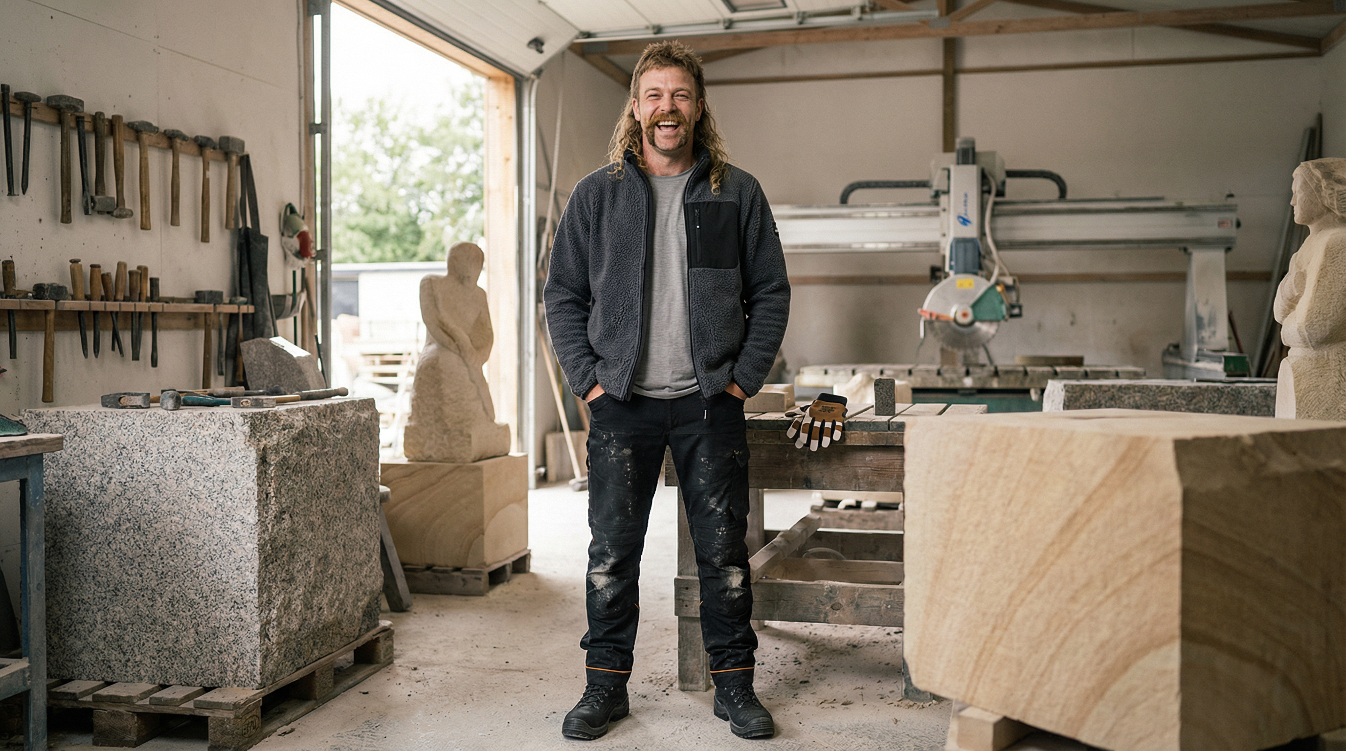 Steinmetz und Steinbildhauer Manfred �Manni� Breitkreuz - Spezialist f&uuml;r Denkmalpflege und Naturstein-Restaurierung