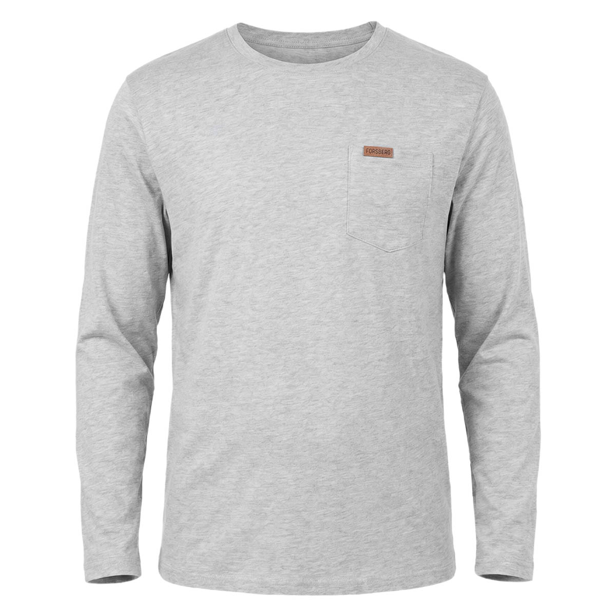 FORSBERG Longsleeve mit Brusttasche - 1 831327740-L - hellgrau