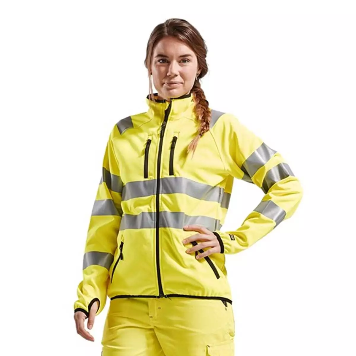 Blakläder Softshelljacke Warnschutz Damen 4926 - 1