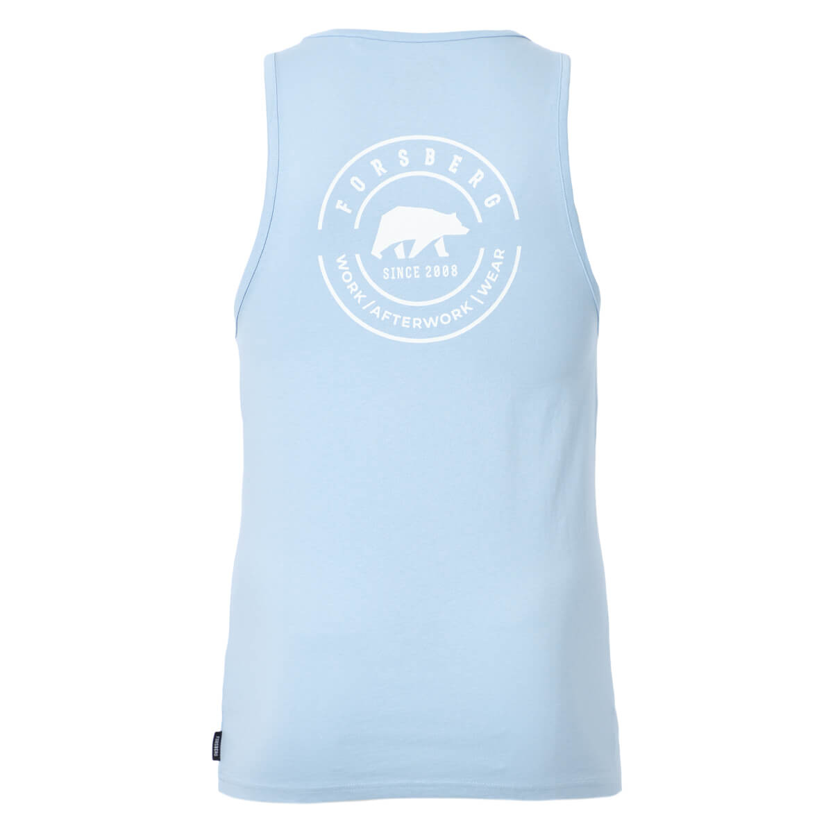 FORSBERG Tanktop mit Logo auf Brust und Rücken - 4