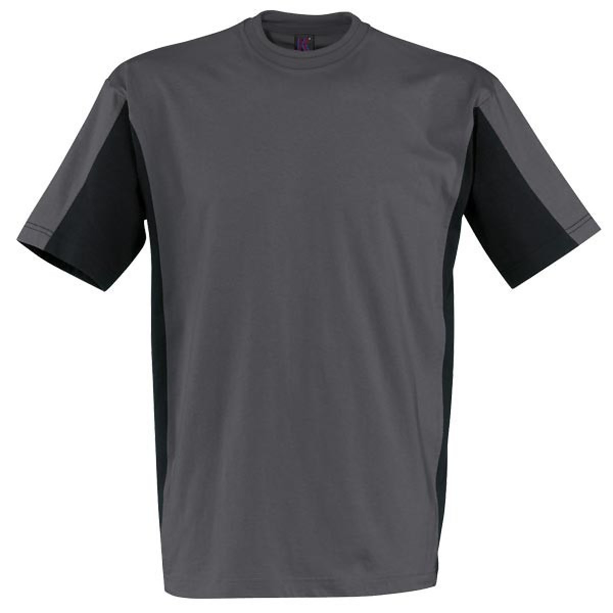 zweifarbiges T-Shirt  - 6